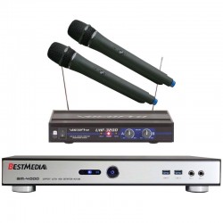 Package 02 BM-4000 Chinese KTV Player with Microphone (6TB)